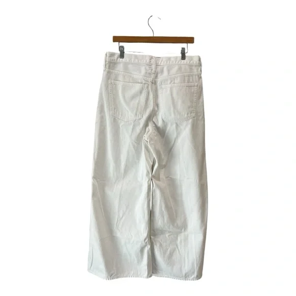 J.Crew High-rise Super Wide-leg Jeans in White Womens Size 31 and 32 NEW BX951 - Picture 7 of 15
